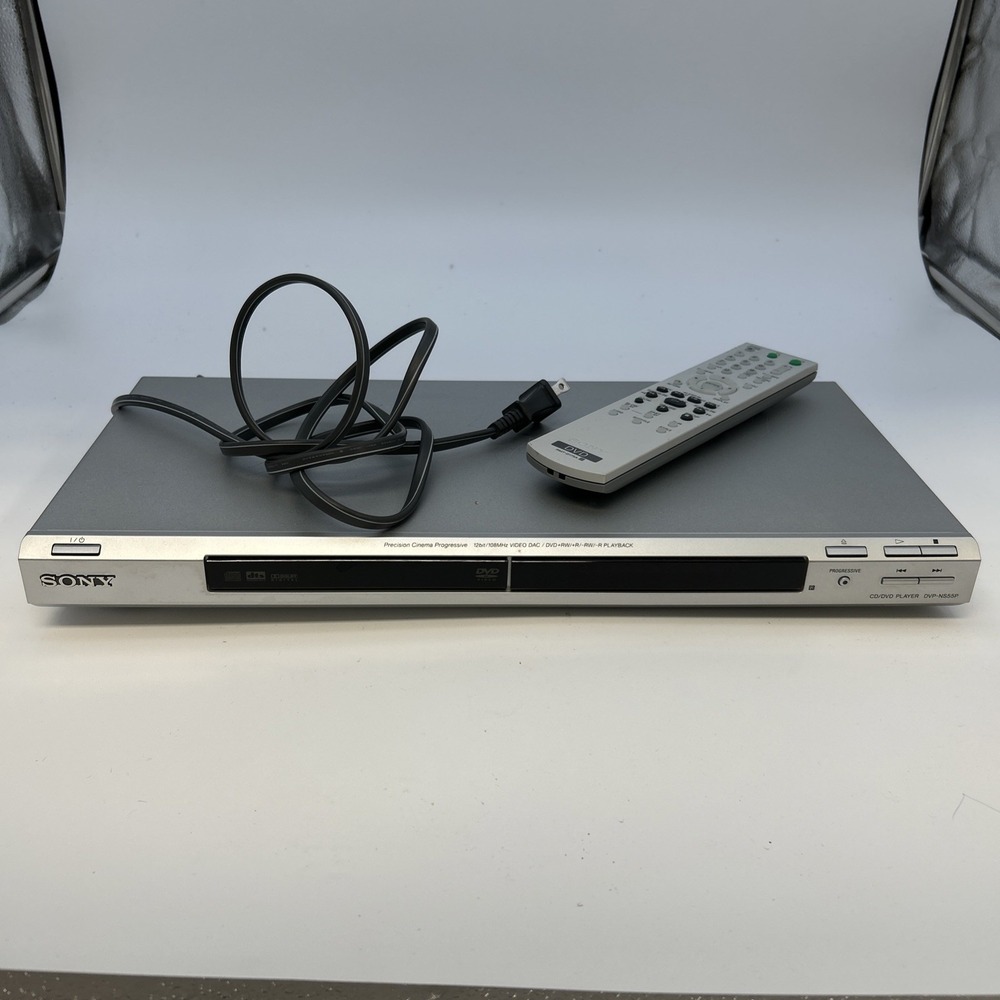 Sony DVD CD Player DVP-NS55P DVD-R/RW CD-R/RW With Remote Tested